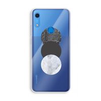 Marmeren cirkels: Huawei Y6s Transparant Hoesje