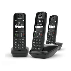 Gigaset AS690R Trio DECT Telefoon Zwart