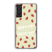 Don't forget to have a great day: Samsung Galaxy S21 FE Transparant Hoesje