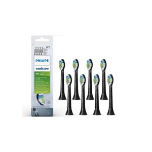 Philips Sonicare W2 Optimal White HX6068/13 - Opzetborstels - 8 stuks - Black