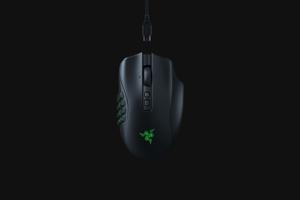 Razer Naga V2 Pro muis Rechtshandig RF Wireless + Bluetooth + USB Type-C Optisch 30000 DPI