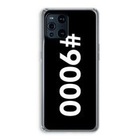 #9000: Oppo Find X3 Pro Transparant Hoesje