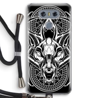 Oh Deer: LG G6 Transparant Hoesje met koord