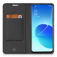 OPPO Reno6 5G | Hoesje met Magneet | Zigzag Blauw