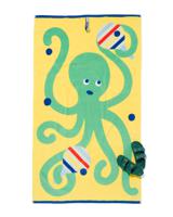 HEMA Kinder Strandlaken 80x140 Octopus (blauw) - thumbnail