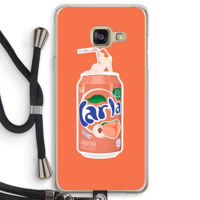 S(peach)less: Samsung Galaxy A3 (2016) Transparant Hoesje met koord
