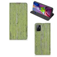 Samsung Galaxy M51 Book | Wallet Case | Green Wood