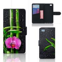 Huawei Ascend P8 Lite Hoesje Orchidee