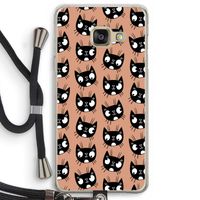 Kat: Samsung Galaxy A3 (2016) Transparant Hoesje met koord
