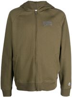 Billionaire Boys Club hoodie zippé à logo imprimé - Vert