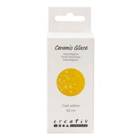 Creativ Company Keramiek glazuur 984-1101 c dekkend cad yellow - 60ml
