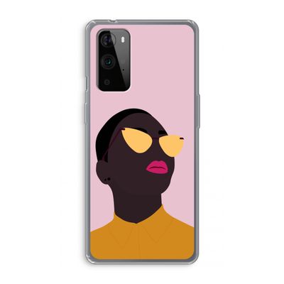 Yellow glasses: OnePlus 9 Pro Transparant Hoesje