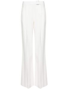 Ermanno Scervino pantalon de tailleur à taille ceinturée - Blanc