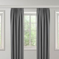 Gordijnen Verduisterend & Isolerend - Haken of Ringen maat: 250 x 150 cm - materiaal: Polyether - Dekbed-Discounter.nl