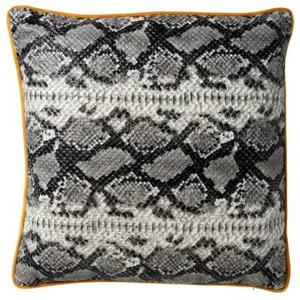 Dutch Decor Roan kussenhoes 45x45 cm - Charcoal Gray