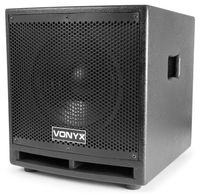 Vonyx VX1000BT Zwart Bedraad 1000 W - thumbnail