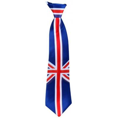 Stropdas Engeland - verkleedaccessoire - Verenigd Koninkrijk - 40 cm
