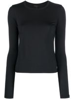 rag & bone long-sleeve modal T-shirt - BLACK - thumbnail