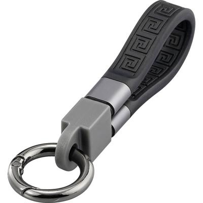 Renkforce RF-6738046 USB-C-kabel USB 4.0 USB-C 0.12 m Zwart Sleutelhanger