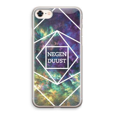 Negenduust ruimte: iPhone 8 Transparant Hoesje