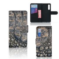 Xiaomi Mi 9 SE | Telefoonhoesje | Met pasjeshouder | Krokodillenprint