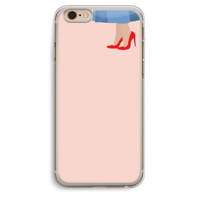 High heels: iPhone 6 Plus / 6S Plus Transparant Hoesje