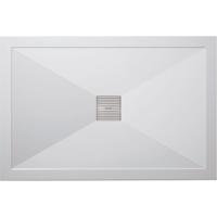 Crosswater Showertray douchebak 120x90x2.5cm rechthoek wit SL0R91200
