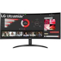 LG 34WR50QC 34 Wide Quad HD 100Hz VA monitor - thumbnail