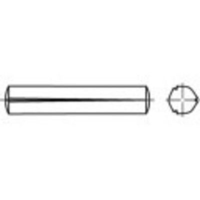 TOOLCRAFT TO-5378679 Gekerfde conische pen 5 mm RVS A1 100 stuk(s)