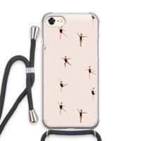 Dancing #1: iPhone 8 Transparant Hoesje met koord