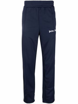 Palm Angels pantalon de jogging Core Classic à bandes rayées - Bleu