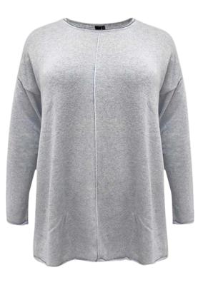 Yoek Pullover | Blauw | Maat 38/40
