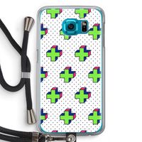 8-bit N°10: Samsung Galaxy S6 Transparant Hoesje met koord