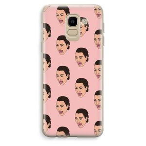 Ugly Cry Call: Samsung Galaxy J6 (2018) Transparant Hoesje