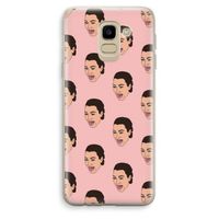 Ugly Cry Call: Samsung Galaxy J6 (2018) Transparant Hoesje