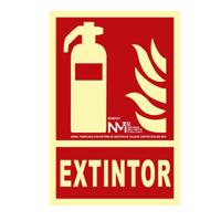 Bord Normaluz Extintor PVC (21 x 30 cm)