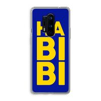 Habibi Blue: OnePlus 8 Pro Transparant Hoesje