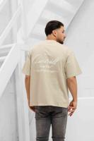 Quotrell Creators T-Shirt Heren Beige/Wit - Maat L - Kleur: Beige | Soccerfanshop