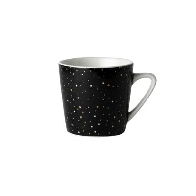 Dutch Rose minimok zwart glitter