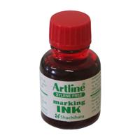 Viltstiftinkt artline rood