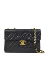 CHANEL Pre-Owned sac porté épaule Jumbo Classic Flap (1995) - Noir - thumbnail