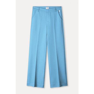 Pom Amsterdam - Blauw | Dames | Broek | Blauw | 44 | regular | Kamst mode