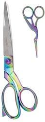 Milward Set Stoffenschaar (25,5cm) & Borduurschaar (11,5cm) Rainbow