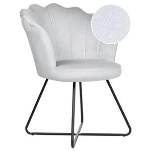 Beliani - LOVELOCK - Fauteuil - Zwart - Fluweel