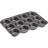 Kinvara - Muffins/cupcakes maken - bakvorm/blik voor 12x stuks - 26 x 20cm