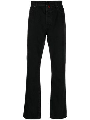 032c jean à patch logo en coton biologique - Noir
