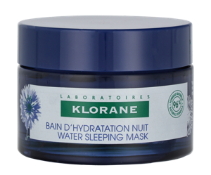 Klorane Water Sleeping Mask - Cornflower & Hyaluronic Acid 50 ml