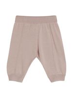 Brunello Cucinelli Kids pantalon de jogging à taille élastiquée - Rose - thumbnail