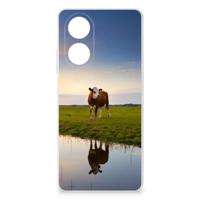OPPO A58 4G | TPU Hoesje | Koe