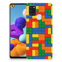 Samsung Galaxy A21s | TPU bumper | Blokken